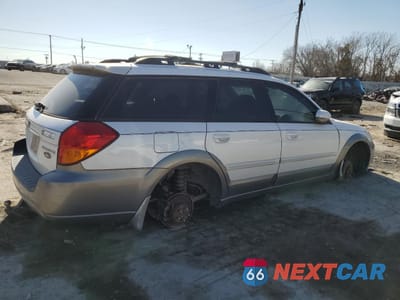 Trzecie zdjęcie samochodu z tyłu: 2005 SUBARU OUTBACK OUTBACK H6 R LL BEAN VIN:4S4BP86C954361985 - miniatura
