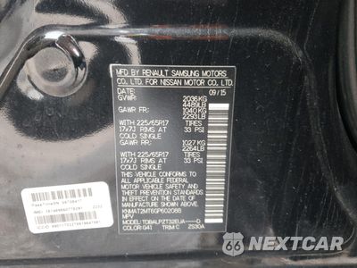 Zdjęcie 15 z 15 samochodu: 2016 NISSAN ROGUE S VIN:KNMAT2MT6GP602088 - miniatura