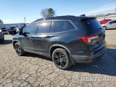Drugie zdjęcie samochodu z przodu: 2020 HONDA PILOT BLACK VIN:5FNYF6H75LB046306 - miniatura
