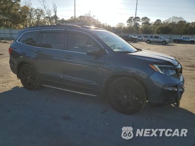 Czwarte zdjęcie samochodu z boku: 2021 HONDA PILOT SE VIN:5FNYF5H27MB020595 - miniatura