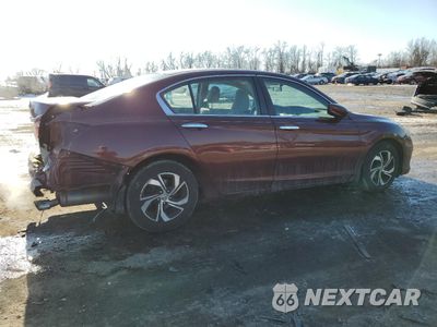 Trzecie zdjęcie samochodu z tyłu: 2016 HONDA ACCORD LX VIN:1HGCR2F38GA123874 - miniatura
