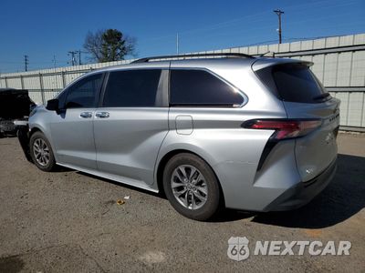 Drugie zdjęcie samochodu z przodu: 2021 TOYOTA SIENNA XLE VIN:5TDYRKEC7MS006131 - miniatura