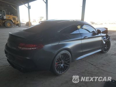 Trzecie zdjęcie samochodu z tyłu: 2019 MERCEDES-BENZ C 63 AMG-S VIN:WDDWJ8HB7KF890322 - miniatura
