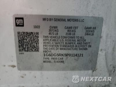 Zdjęcie 13 z 14 samochodu: 2023 CADILLAC CT4 SPORT VIN:1G6DG5RK5P0114121 - miniatura