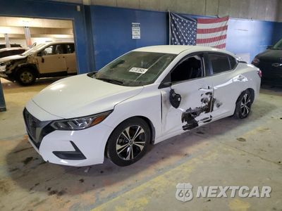 2021 NISSAN SENTRA SV 3N1AB8CV1MY203191 - główne zdjęcie licytacji z USA - miniatura
