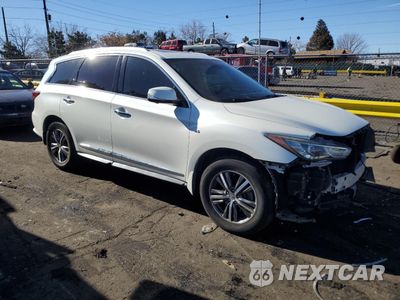 Czwarte zdjęcie samochodu z boku: 2017 INFINITI QX60 VIN:5N1DL0MN7HC506235 - miniatura
