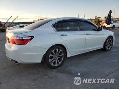 Trzecie zdjęcie samochodu z tyłu: 2015 HONDA ACCORD SPORT VIN:1HGCR2F57FA124790 - miniatura