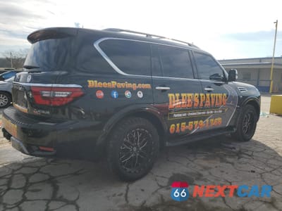 Trzecie zdjęcie samochodu z tyłu: 2022 NISSAN ARMADA PLATINUM VIN:JN8AY2DA9N9392382 - miniatura
