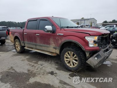 Czwarte zdjęcie samochodu z boku: 2016 FORD F150 SUPERCREW VIN:1FTEW1EG9GFA96847 - miniatura