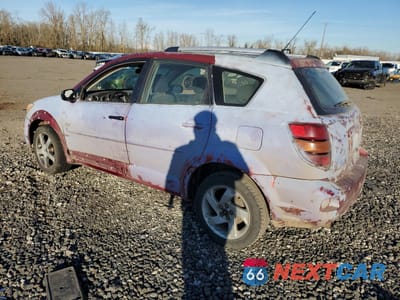 Drugie zdjęcie samochodu z przodu: 2005 PONTIAC VIBE VIN:5Y2SM63825Z429760 - miniatura