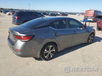 Trzecie zdjęcie samochodu z tyłu: 2020 NISSAN SENTRA SV VIN:3N1AB8CV2LY282949 - miniatura
