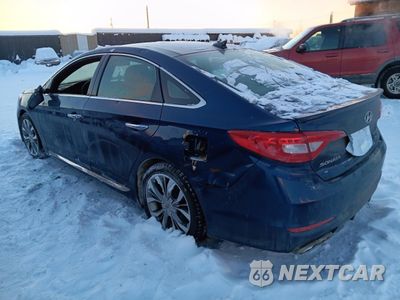 Drugie zdjęcie samochodu z przodu: 2017 HYUNDAI SONATA SPORT VIN:5NPE34AB3HH527811 - miniatura