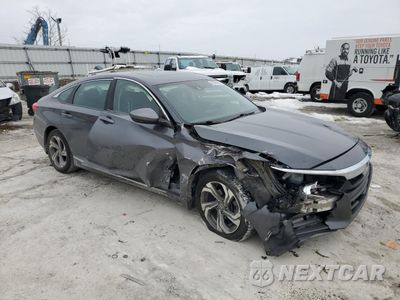 Czwarte zdjęcie samochodu z boku: 2018 HONDA ACCORD EX VIN:1HGCV1F45JA126804 - miniatura