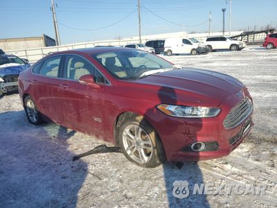 Czwarte zdjęcie samochodu z boku: 2016 FORD FUSION TITANIUM PHEV VIN:3FA6P0SU1GR325665 - miniatura