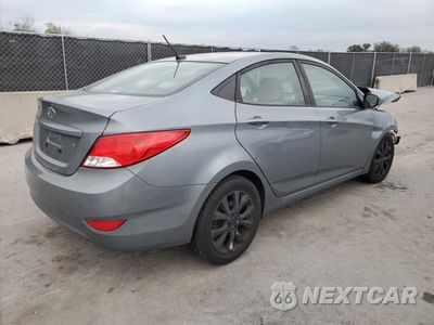 Trzecie zdjęcie samochodu z tyłu: 2017 HYUNDAI ACCENT SE VIN:KMHCT4AE9HU374922 - miniatura