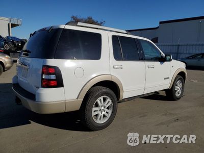 Trzecie zdjęcie samochodu z tyłu: 2007 FORD EXPLORER EDDIE BAUER VIN:1FMEU74817UA73928 - miniatura