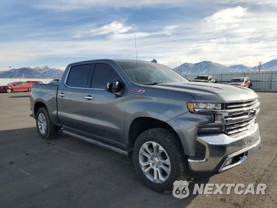 Czwarte zdjęcie samochodu z boku: 2021 CHEVROLET SILVERADO K1500 LTZ VIN:3GCUYGEL8MG377201 - miniatura