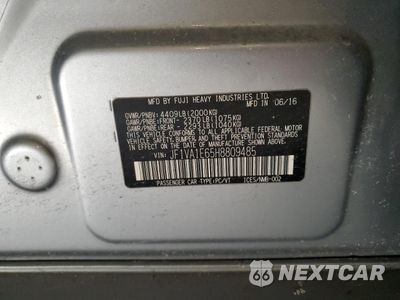 Zdjęcie 13 z 14 samochodu: 2017 SUBARU WRX PREMIUM VIN:JF1VA1E65H8809485 - miniatura
