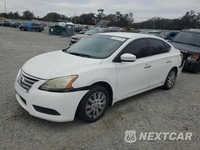 2013 NISSAN SENTRA S 3N1AB7AP9DL767389 - główne zdjęcie licytacji z USA - miniatura