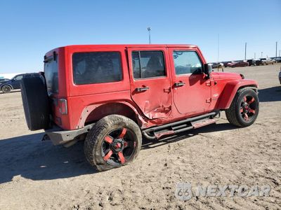 Trzecie zdjęcie samochodu z tyłu: 2015 JEEP WRANGLER UNLIMITED SAHARA VIN:1C4BJWEGXFL589760 - miniatura