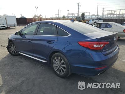 Drugie zdjęcie samochodu z przodu: 2017 HYUNDAI SONATA SPORT VIN:5NPE34AF1HH524196 - miniatura