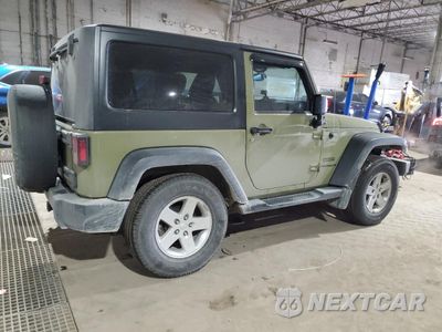 Trzecie zdjęcie samochodu z tyłu: 2013 JEEP WRANGLER SPORT VIN:1C4AJWAG5DL625112 - miniatura