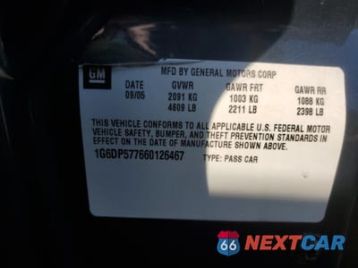 Zdjęcie 14 z 14 samochodu: 2006 CADILLAC CTS HI FEATURE V6 VIN:1G6DP577660126467 - miniatura