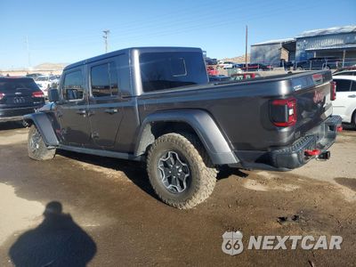 Drugie zdjęcie samochodu z przodu: 2021 JEEP GLADIATOR RUBICON VIN:1C6JJTBG2ML571837 - miniatura