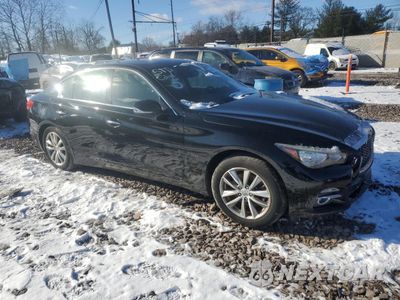 Czwarte zdjęcie samochodu z boku: 2017 INFINITI Q50 BASE VIN:JN1CV7AR5HM682031 - miniatura
