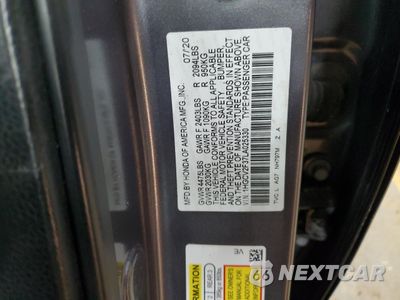 Zdjęcie 14 z 14 samochodu: 2020 HONDA ACCORD SPORT VIN:1HGCV2F37LA025330 - miniatura
