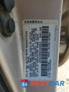 Zdjęcie 12 z 12 samochodu: 1995 TOYOTA COROLLA LE VIN:1NXAE09B2SZ329302 - miniatura