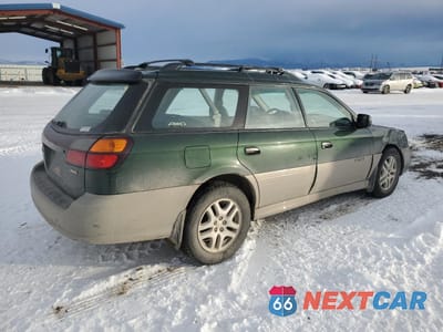 Trzecie zdjęcie samochodu z tyłu: 2001 SUBARU LEGACY OUTBACK VIN:4S3BH665117600333 - miniatura