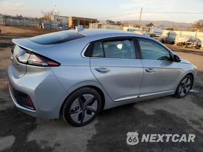 Trzecie zdjęcie samochodu z tyłu: 2020 HYUNDAI IONIQ LIMITED VIN:KMHC05LC5LU235549 - miniatura