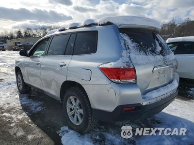 Drugie zdjęcie samochodu z przodu: 2011 TOYOTA HIGHLANDER BASE VIN:5TDBK3EH7BS060652 - miniatura