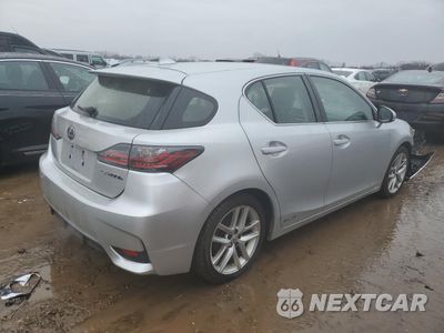 Trzecie zdjęcie samochodu z tyłu: 2014 LEXUS CT 200 VIN:JTHKD5BH6E2207192 - miniatura