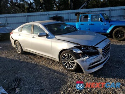 Czwarte zdjęcie samochodu z boku: 2017 GENESIS G80 BASE VIN:KMHGN4JE1HU171888 - miniatura