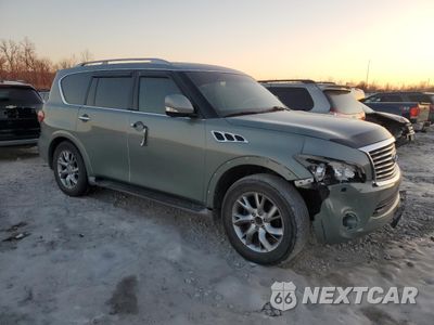 Czwarte zdjęcie samochodu z boku: 2012 INFINITI QX56 VIN:JN8AZ2ND3C9715926 - miniatura