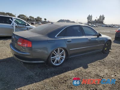 Trzecie zdjęcie samochodu z tyłu: 2007 AUDI S8 QUATTRO VIN:WAUPN44E17N005750 - miniatura
