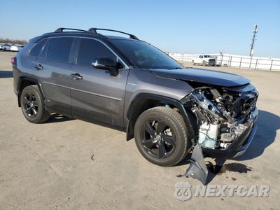 Czwarte zdjęcie samochodu z boku: 2021 TOYOTA RAV4 XSE VIN:JTME6RFV1MJ006966 - miniatura