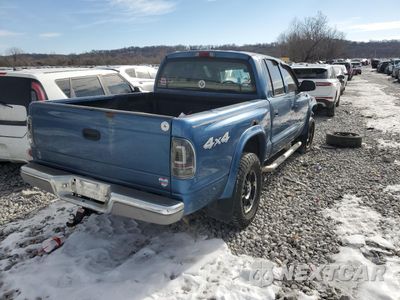 Trzecie zdjęcie samochodu z tyłu: 2004 DODGE DAKOTA QUAD SPORT VIN:1D7HG38N34S501416 - miniatura