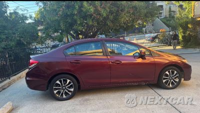 Trzecie zdjęcie samochodu z tyłu: 2013 HONDA CIVIC EX VIN:2HGFB2F8XDH501428 - miniatura