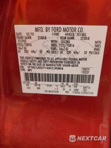 Zdjęcie 15 z 15 samochodu: 2010 FORD ESCAPE XLT VIN:1FMCU0D71AKC30964 - miniatura