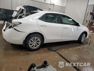 Trzecie zdjęcie samochodu z tyłu: 2018 TOYOTA COROLLA L VIN:2T1BURHE5JC044701 - miniatura