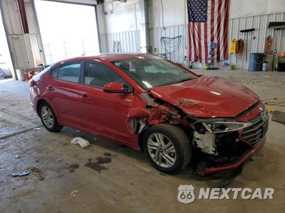 Czwarte zdjęcie samochodu z boku: 2020 HYUNDAI ELANTRA SEL VIN:5NPD84LF1LH593635 - miniatura