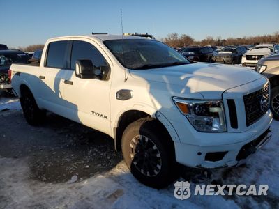 Czwarte zdjęcie samochodu z boku: 2017 NISSAN TITAN SV VIN:1N6AA1E53HN519440 - miniatura