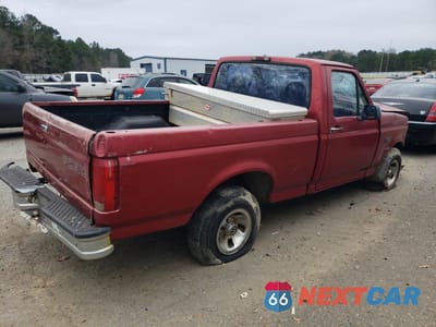 Trzecie zdjęcie samochodu z tyłu: 1996 FORD F150 VIN:1FTEF15N1TLA09355 - miniatura