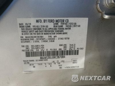 Zdjęcie 15 z 15 samochodu: 2019 FORD ECOSPORT SE VIN:MAJ6S3GLXKC287084 - miniatura