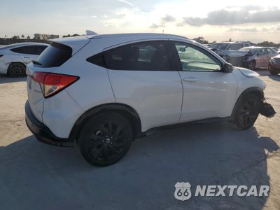 Trzecie zdjęcie samochodu z tyłu: 2022 HONDA HR-V SPORT VIN:3CZRU5H16NM744268 - miniatura
