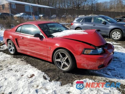 Czwarte zdjęcie samochodu z boku: 1999 FORD MUSTANG COBRA SVT VIN:1FAFP47V0XF216572 - miniatura
