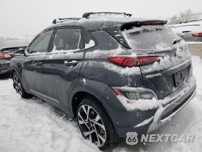 Drugie zdjęcie samochodu z przodu: 2023 HYUNDAI KONA LIMITED VIN:KM8K5CA31PU039070 - miniatura